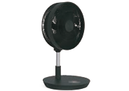 The height of the 12 inches stand fan is adjustable