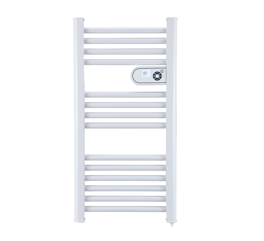 eletric towel radiator with 14 tubes and LCD display