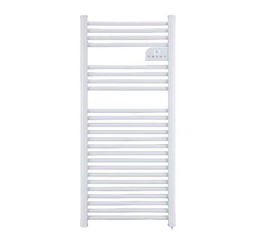 electric heated towel rails with 24 tubes and LCD display